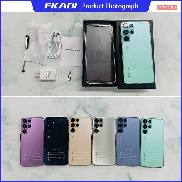 Spot Goods s23 ultra 5g smartphone phones mobile android smartphone s23 ultra screen phones